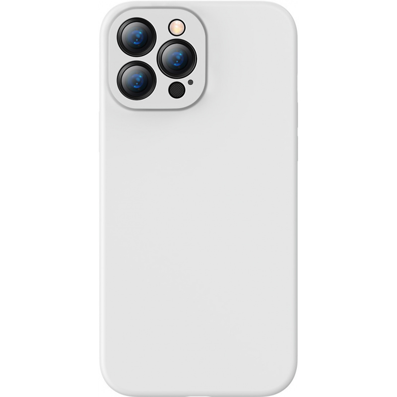 Hurtownia Baseus - 6932172601591 - BSU2957WHT - Etui Baseus Liquid Silica Apple iPhone 13 Pro Max (Biały) - B2B homescreen