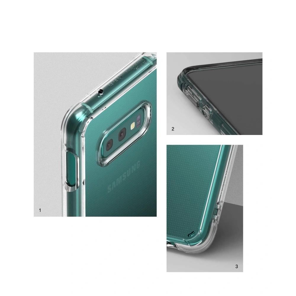 Hurtownia GSM - Etui Ringke Fusion Samsung Galaxy S10e Smoke Black - RGK840SM - {ean13} - Hurt