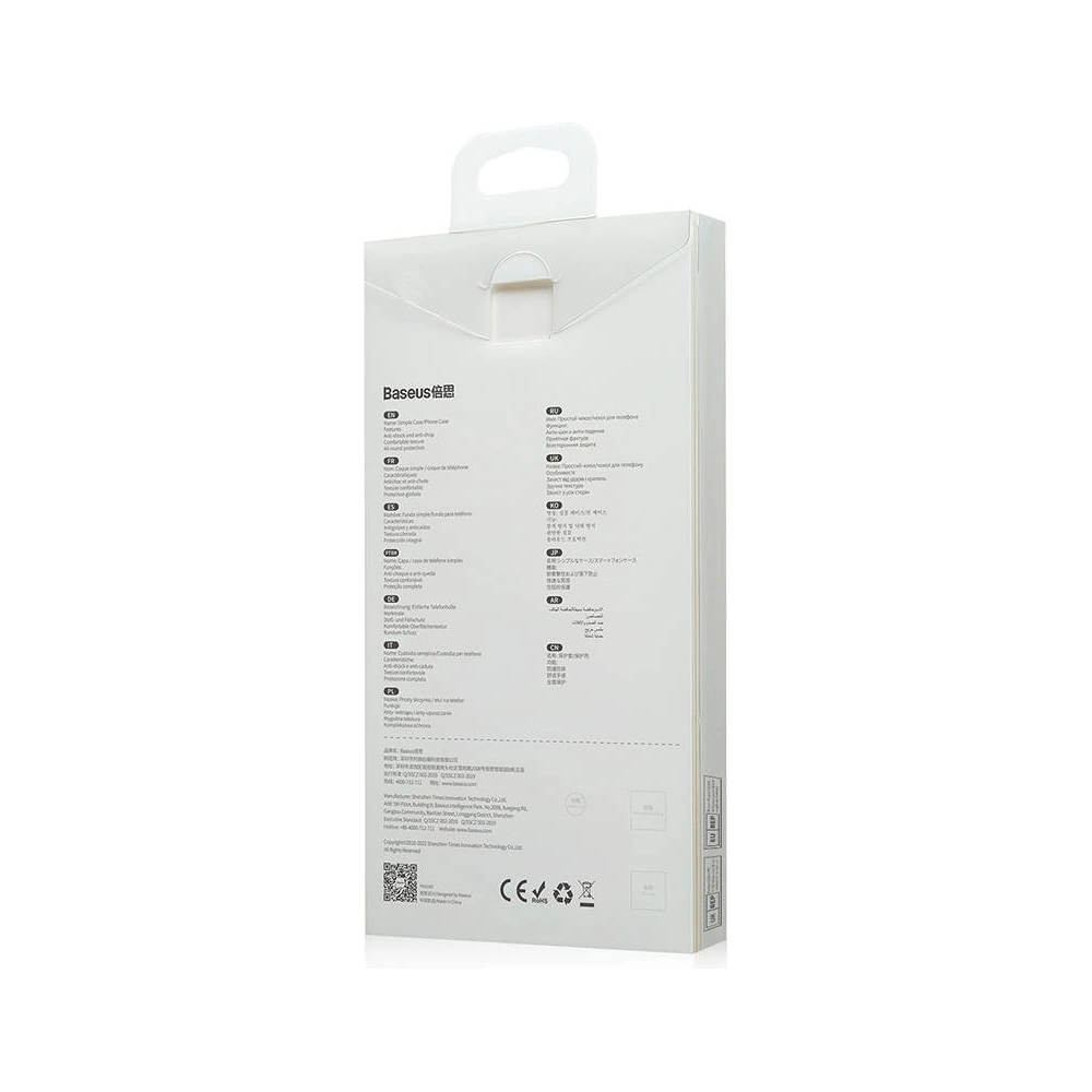 Hurtownia GSM - Etui Baseus Liquid Silica Apple iPhone 13 (Bílá) - BSU2959WHT - {ean13} - Hurt