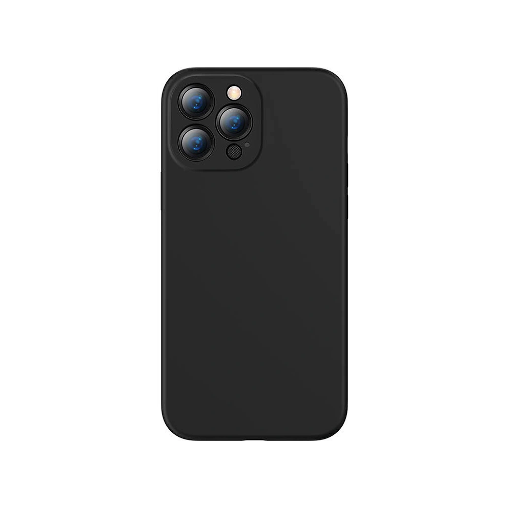 Hurtownia GSM - Etui Baseus Liquid Silica Apple iPhone 13 Pro Max (Černý) - BSU2960BLK - {ean13} - Hurt