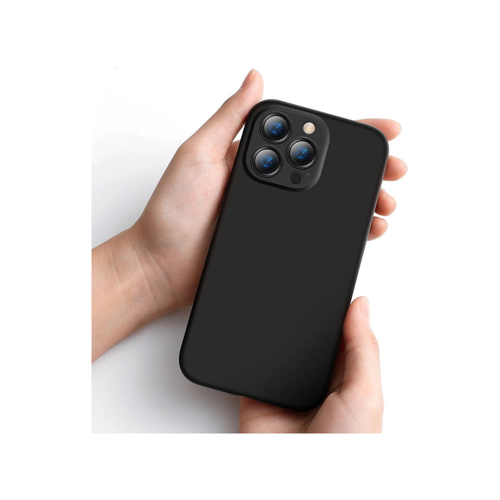 Hurtownia GSM - Etui Baseus Liquid Silica Apple iPhone 13 Pro Max (Černý) - BSU2960BLK - {ean13} - Hurt