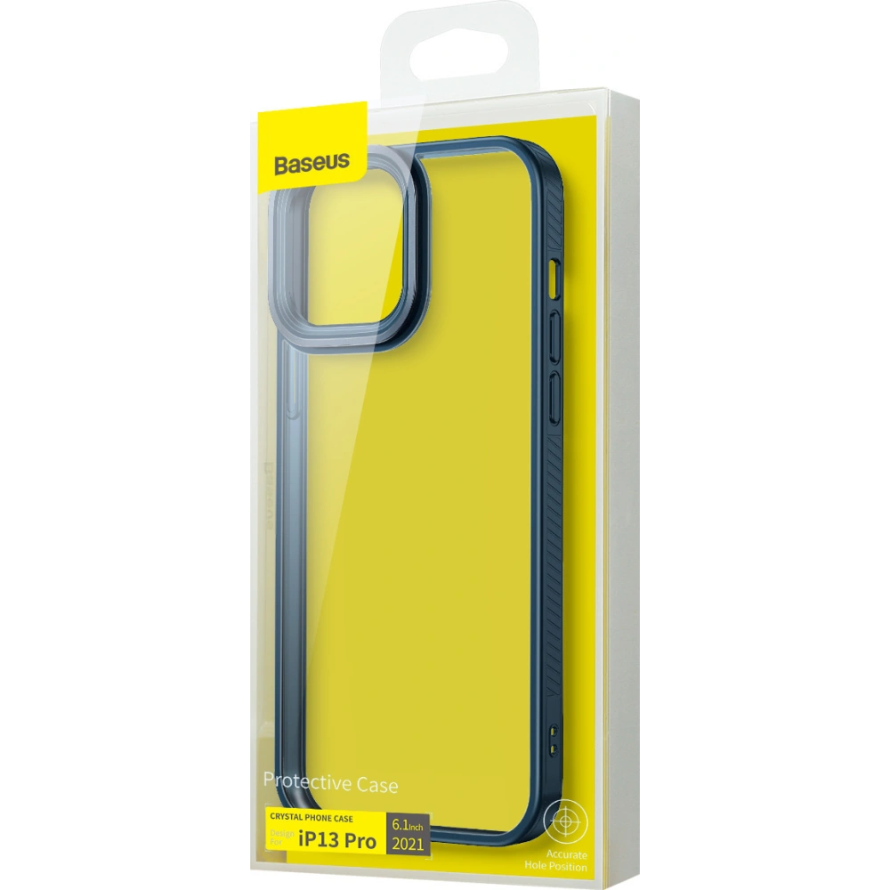 Hurtownia GSM - Etui Baseus Crystal Apple iPhone 13 Pro (niebieski) - BSU2965BLU - {ean13} - Hurt
