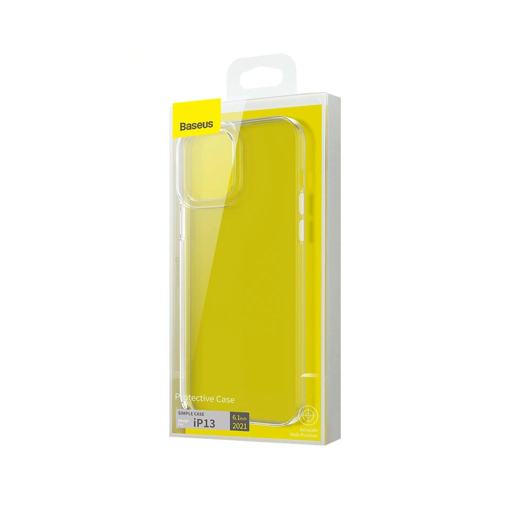 Hurtownia GSM - Etui Baseus Simple Apple iPhone 13 (průhledné) - BSU2970 - {ean13} - Hurt