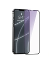 0.3mm Baseus Apple [2 PACK] Gehärtetes Glas SGQP010401 Antiblue iPhone 16e / 14 / 13 / 13 Pro (schwarzer Rahmen)