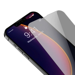 Szkło prywatyzujące 0.3mm Baseus SGBL020602 Privacy Apple iPhone 13 mini [2 PACK]