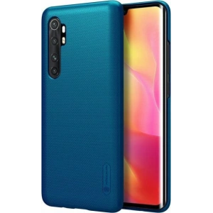 Hurtownia GSM - Etui Nillkin Super Frosted Shield Xiaomi Mi Note 10 Lite Peacock Blue - NLK135BLU - {ean13} - Hurt