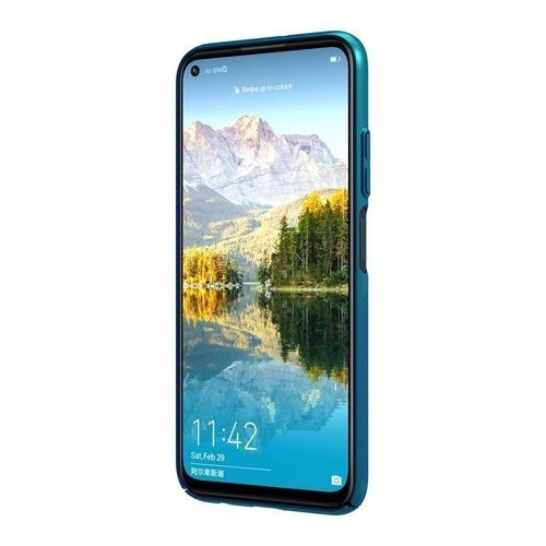 Etui Nillkin Super Frosted Shield Huawei P40 Lite Peacock Blue