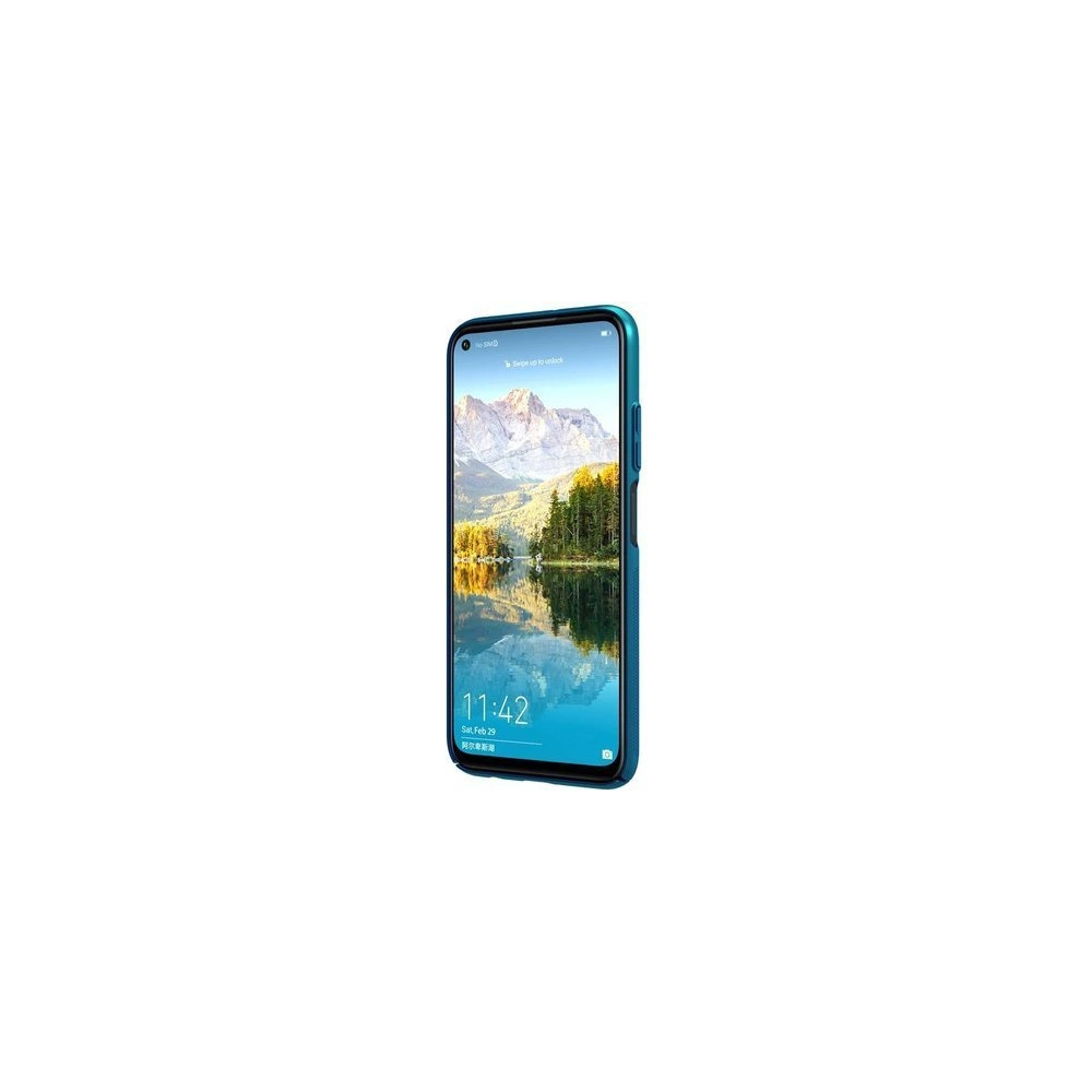 Hurtownia GSM - Etui Nillkin Super Frosted Shield Huawei P40 Lite Peacock Blue - NLK134BLU - {ean13} - Hurt
