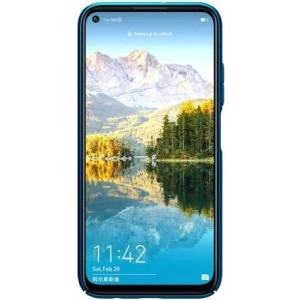 Hurtownia GSM - Etui Nillkin Super Frosted Shield Huawei P40 Lite Peacock Blue - NLK134BLU - {ean13} - Hurt