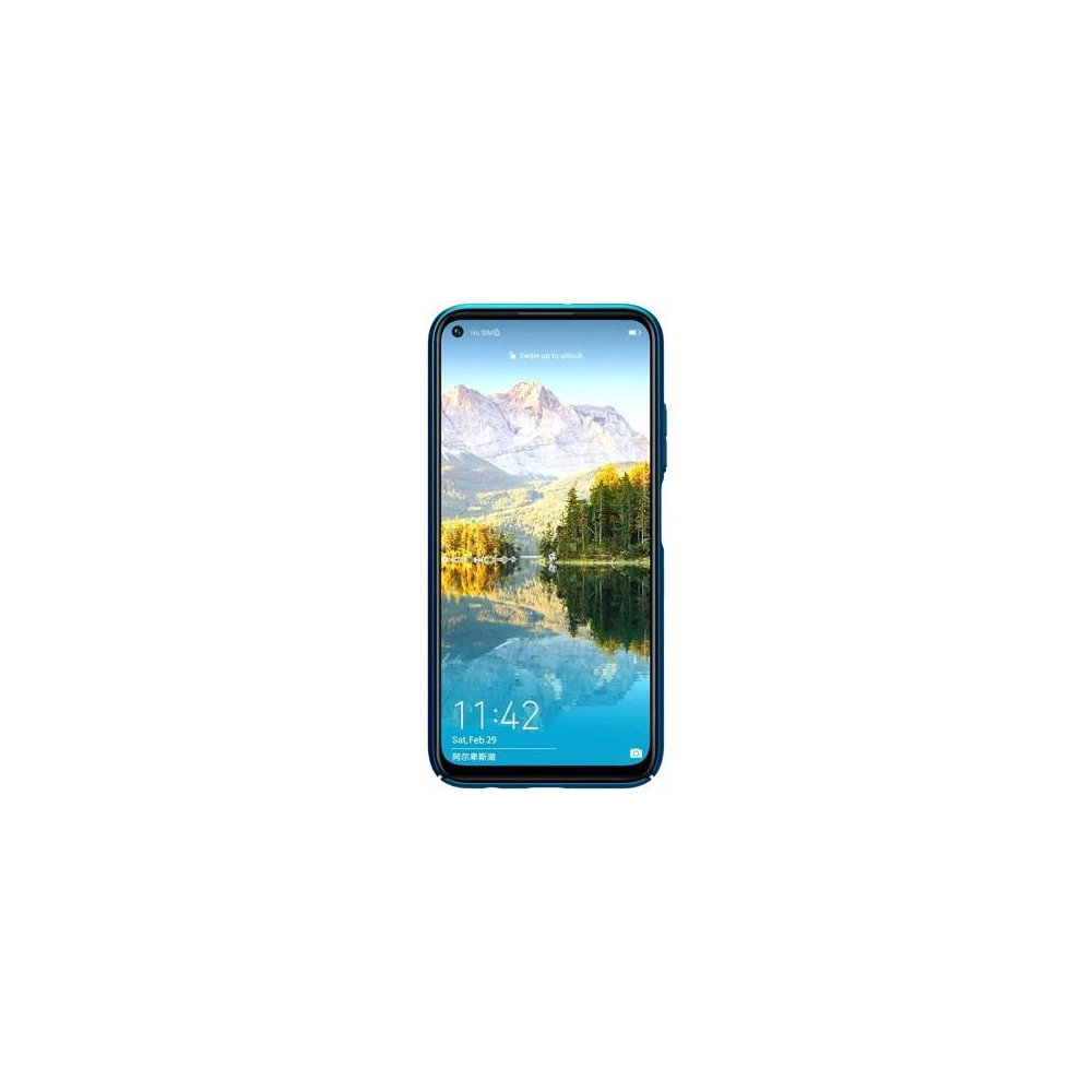 Hurtownia GSM - Etui Nillkin Super Frosted Shield Huawei P40 Lite Peacock Blue - NLK134BLU - {ean13} - Hurt