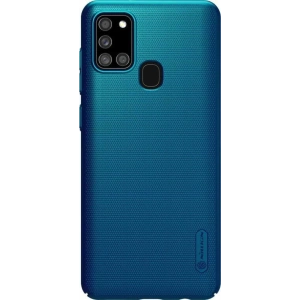 Etui Nillkin Super Frosted Shield Samsung Galaxy A21s Peacock Blue
