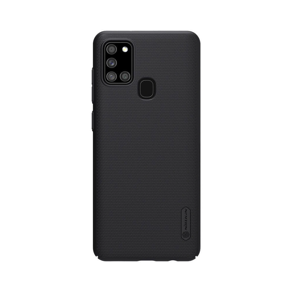 Hurtownia GSM - Etui Nillkin Super Frosted Shield Samsung Galaxy A21s černé - NLK130BLK - {ean13} - Hurt