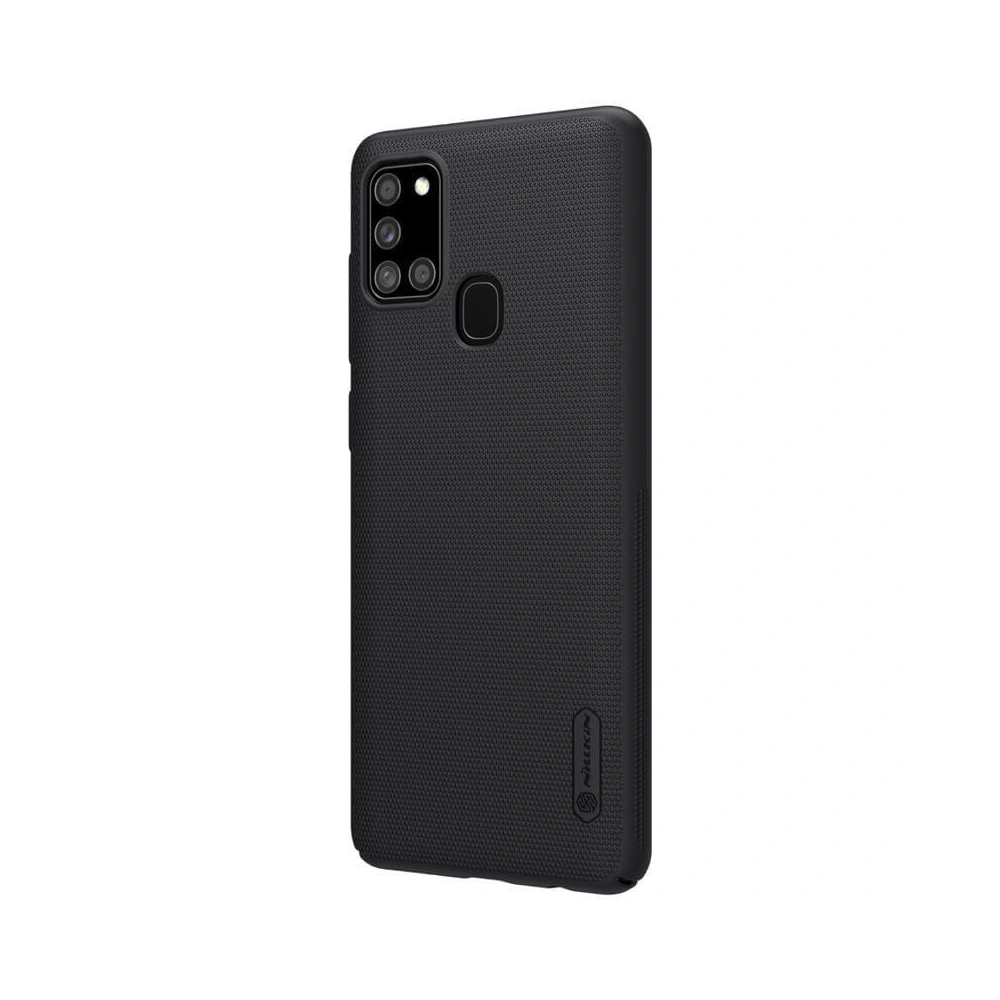 Hurtownia GSM - Etui Nillkin Super Frosted Shield Samsung Galaxy A21s černé - NLK130BLK - {ean13} - Hurt