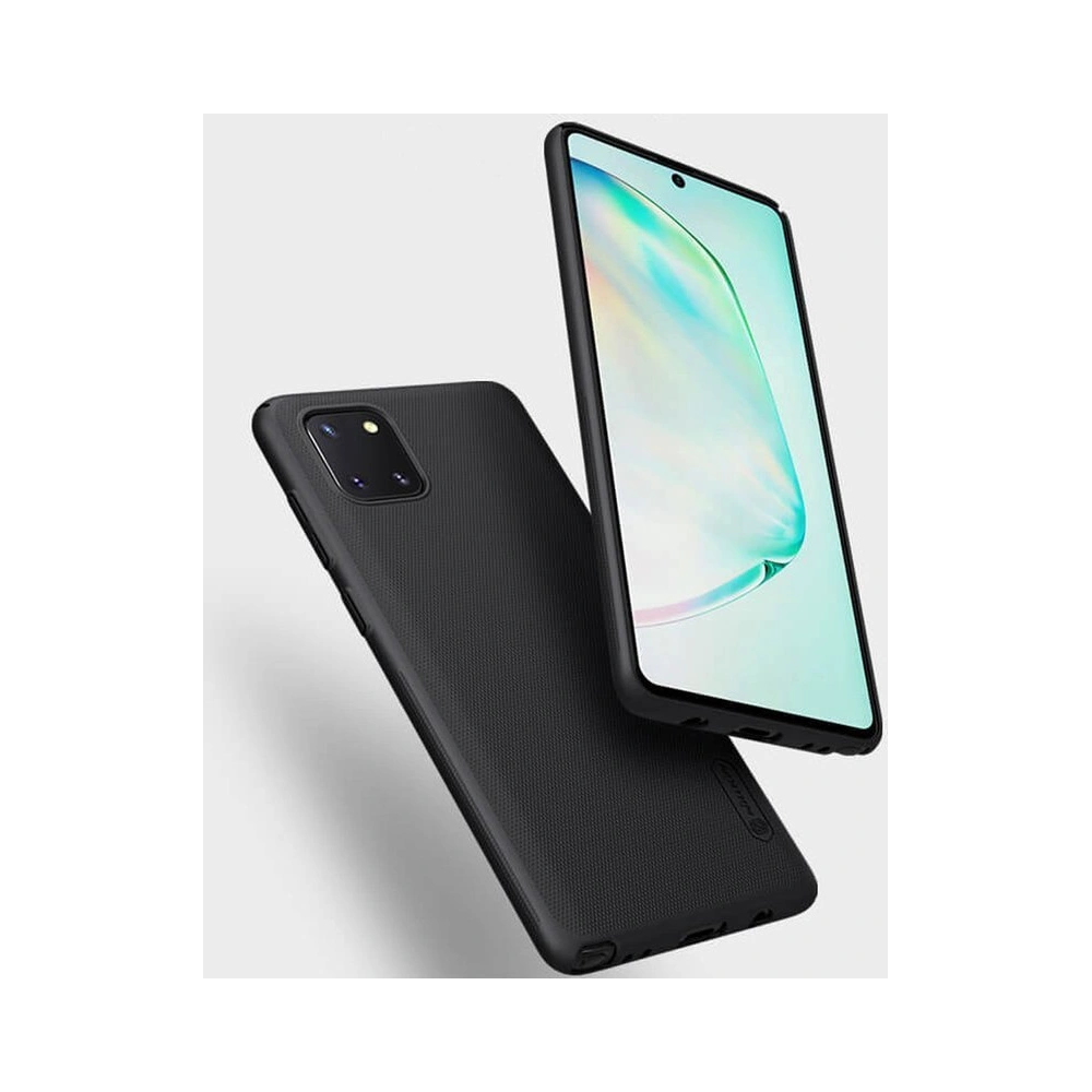Hurtownia GSM - Etui Nillkin Super Frosted Shield Samsung Galaxy Note 10 Lite Černé - NLK129BLK - {ean13} - Hurt