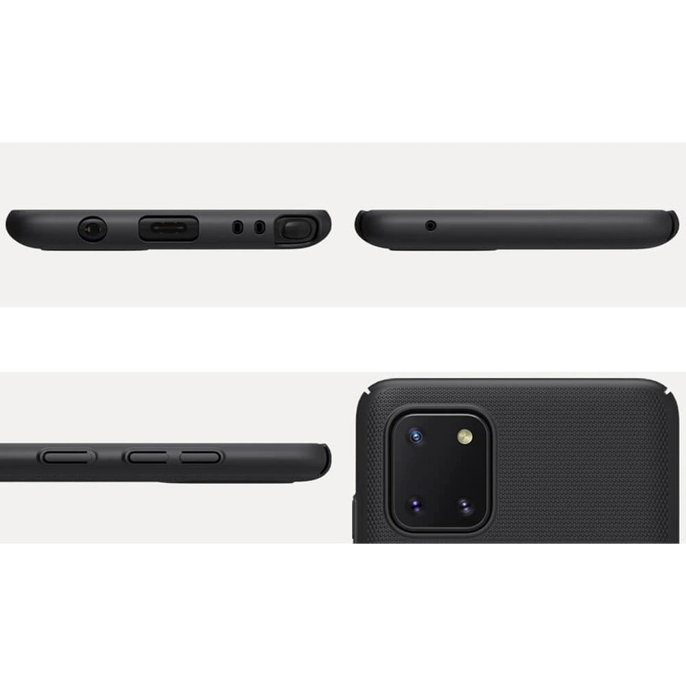 Hurtownia GSM - Etui Nillkin Super Frosted Shield Samsung Galaxy Note 10 Lite Černé - NLK129BLK - {ean13} - Hurt
