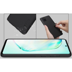 Hurtownia GSM - Etui Nillkin Super Frosted Shield Samsung Galaxy Note 10 Lite Black - NLK129BLK - {ean13} - Hurt