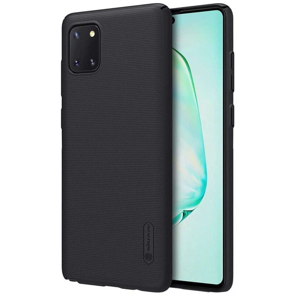 Hurtownia GSM - Etui Nillkin Super Frosted Shield Samsung Galaxy Note 10 Lite Černé - NLK129BLK - {ean13} - Hurt