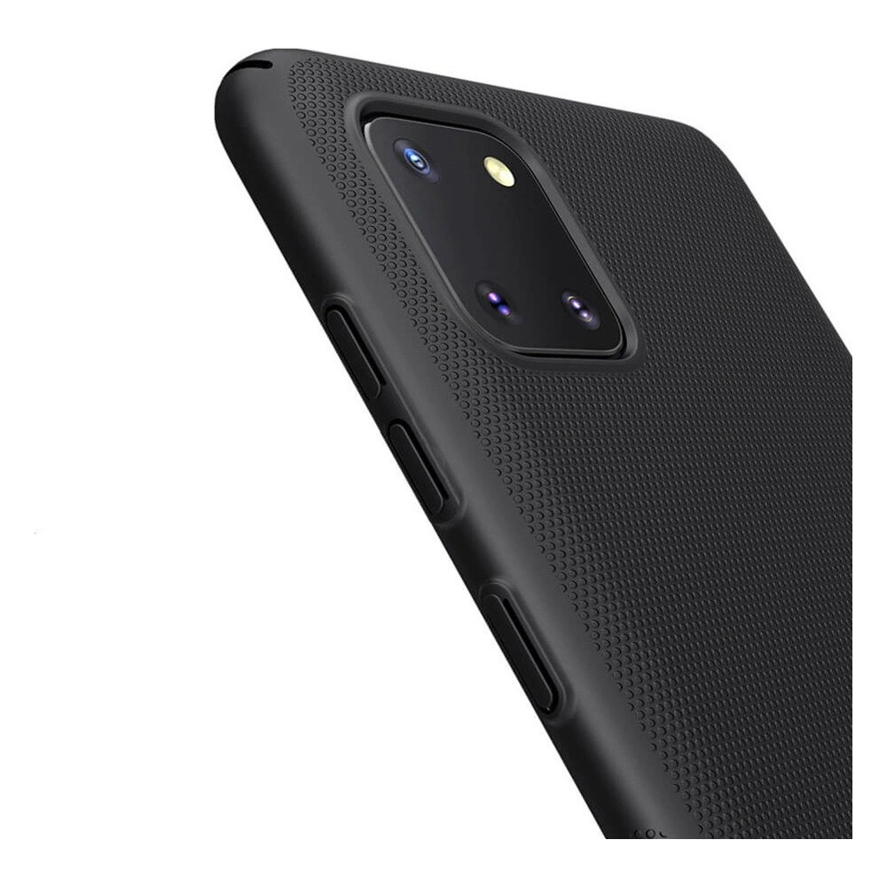 Hurtownia GSM - Etui Nillkin Super Frosted Shield Samsung Galaxy Note 10 Lite Černé - NLK129BLK - {ean13} - Hurt