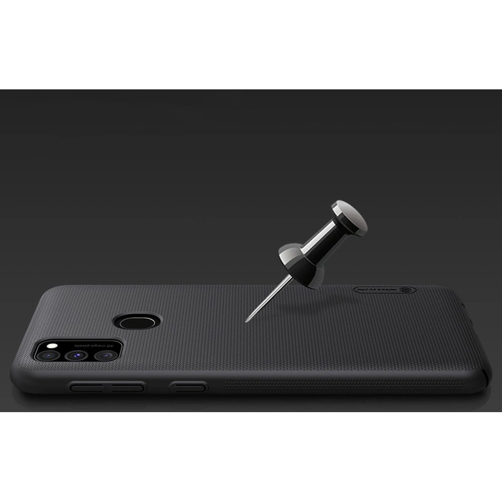 Hurtownia GSM - Etui Nillkin Super Frosted Shield Samsung Galaxy M30s/M21 Černé - NLK128BLK - {ean13} - Hurt