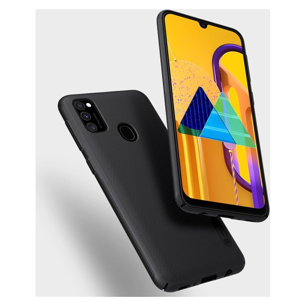 Hurtownia GSM - Etui Nillkin Super Frosted Shield Samsung Galaxy M30s/M21 Černé - NLK128BLK - {ean13} - Hurt