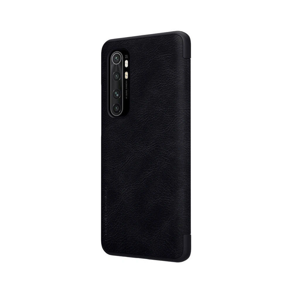 Hurtownia GSM - Etui Nillkin QIN Xiaomi Mi Note 10 Lite Černé - NLK127BLK - {ean13} - Hurt