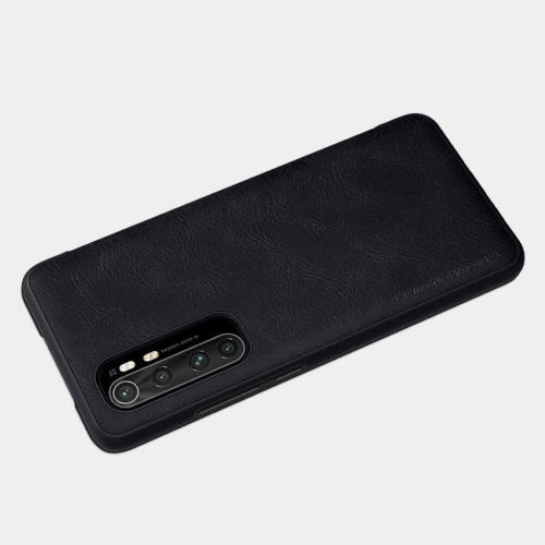 Etui Nillkin QIN Xiaomi Mi Note 10 Lite Black