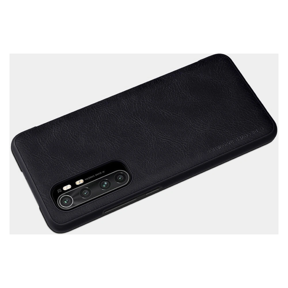 Hurtownia GSM - Etui Nillkin QIN Xiaomi Mi Note 10 Lite Černé - NLK127BLK - {ean13} - Hurt