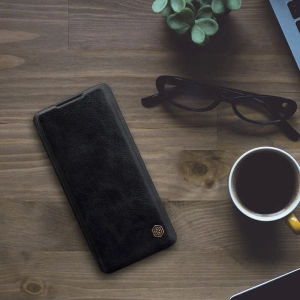 Hurtownia GSM - Etui Nillkin QIN Xiaomi Mi Note 10 Lite Černé - NLK127BLK - {ean13} - Hurt