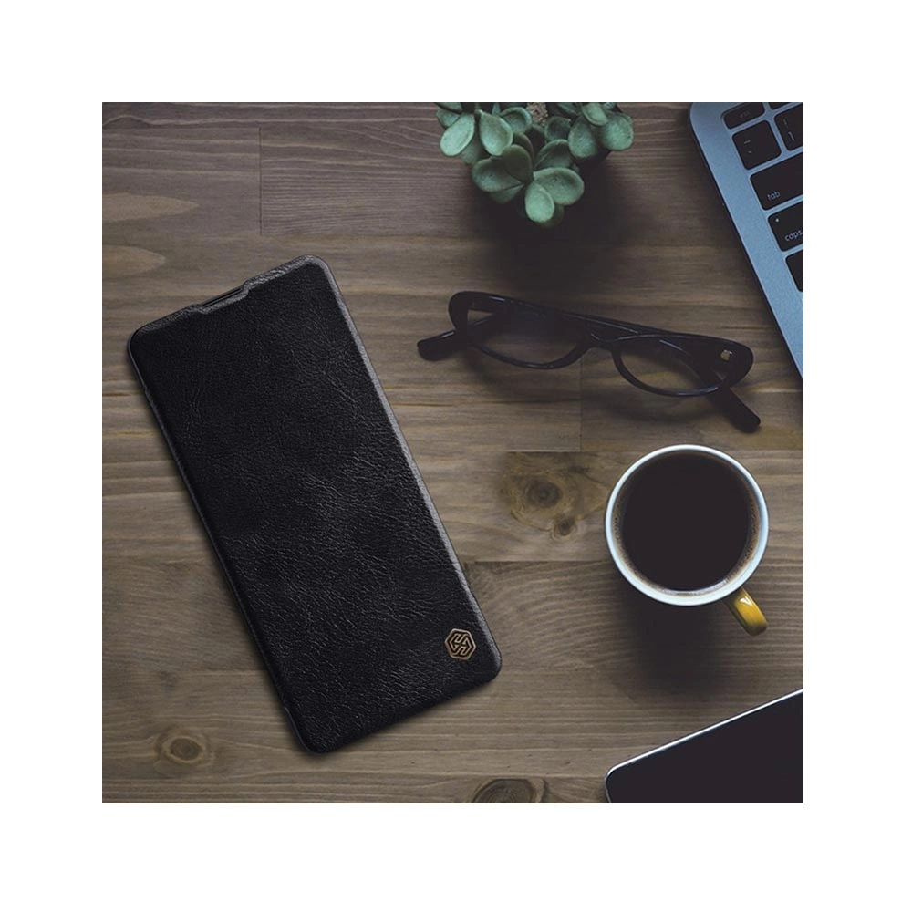 Hurtownia GSM - Etui Nillkin QIN Samsung Galaxy Note 10 Lite Černé - NLK123BLK - {ean13} - Hurt