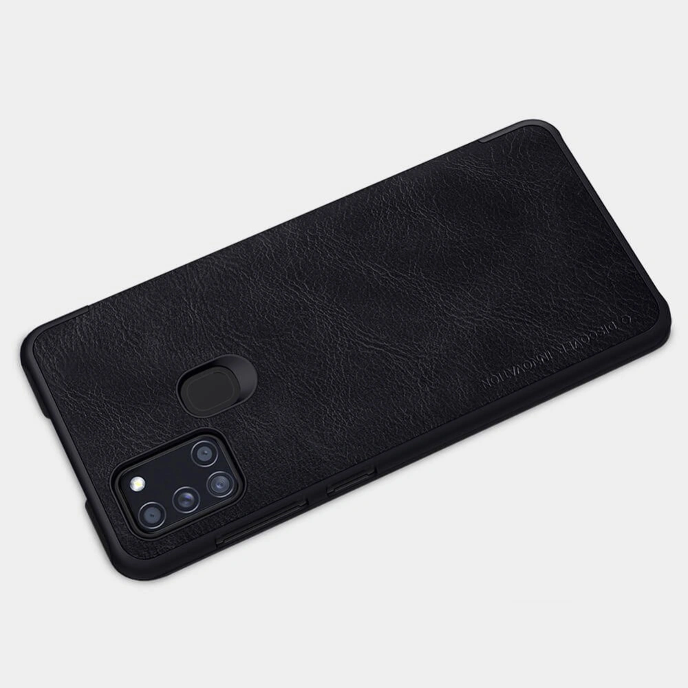 Hurtownia GSM - Etui Nillkin QIN Samsung Galaxy A21s černé - NLK122BLK - {ean13} - Hurt