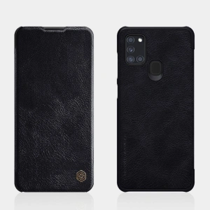 Hurtownia GSM - Etui Nillkin QIN Samsung Galaxy A21s Black - NLK122BLK - {ean13} - Hurt