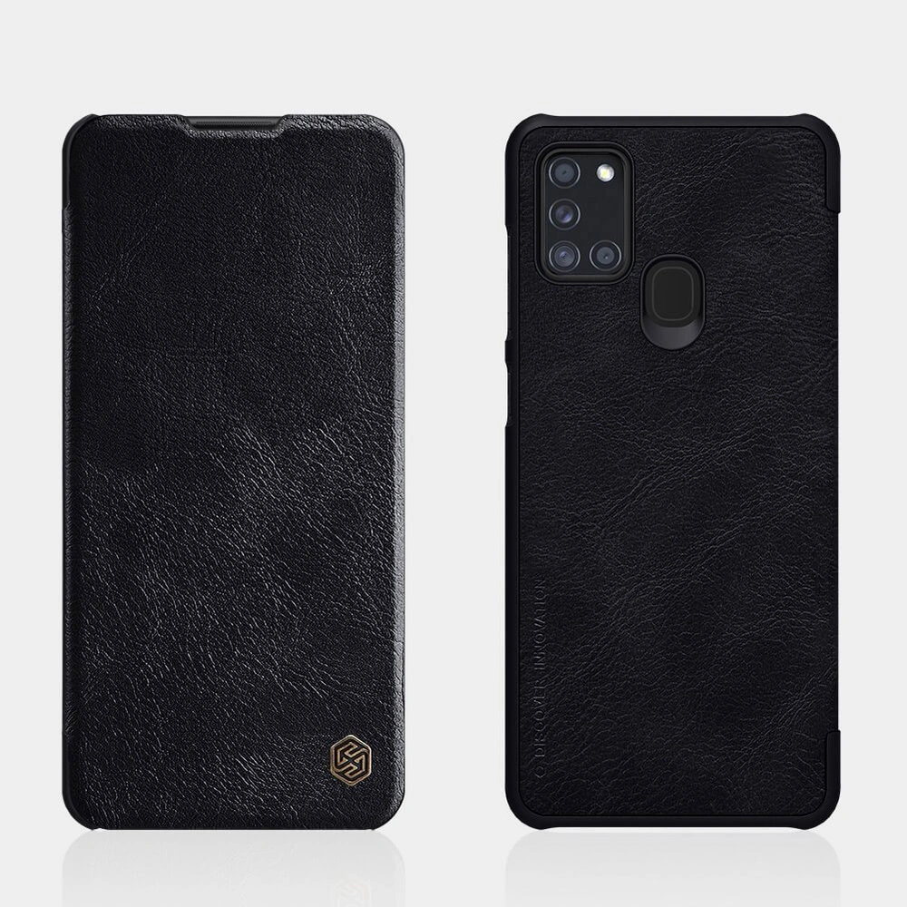 Hurtownia GSM - Etui Nillkin QIN Samsung Galaxy A21s černé - NLK122BLK - {ean13} - Hurt