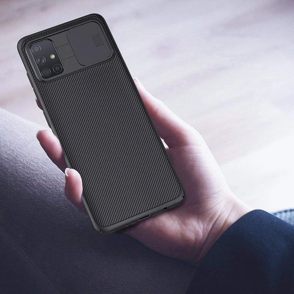 Hurtownia GSM - Etui Nillkin CamShield Samsung Galaxy A71 černé - NLK119BLK - {ean13} - Hurt