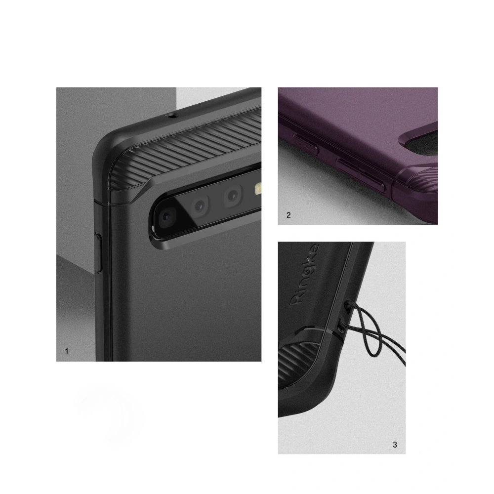Hurtownia GSM - Etui Ringke Onyx Samsung Galaxy S10 Plus černé - RGK836BLK - {ean13} - Hurt