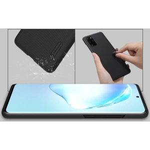 Hurtownia GSM - Etui Nillkin Super Frosted Shield Samsung Galaxy S20+ Plus Black - NLK105BLK - {ean13} - Hurt