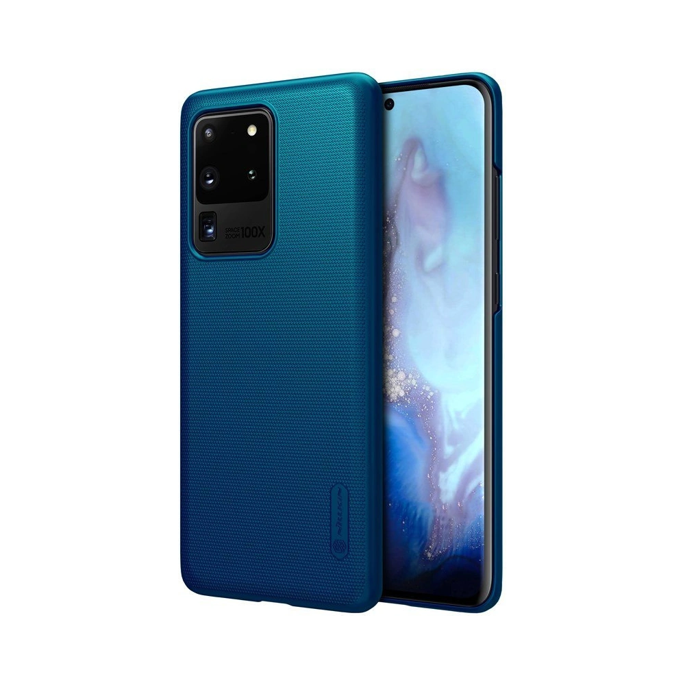 Hurtownia GSM - Etui Nillkin Super Frosted Shield Samsung Galaxy S20 Ultra Peacock Blue - NLK104BLU - {ean13} - Hurt