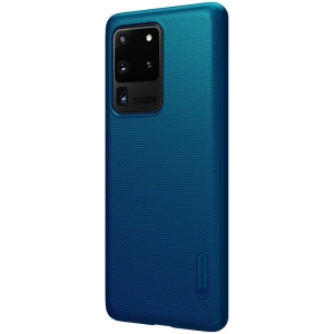 Hurtownia GSM - Etui Nillkin Super Frosted Shield Samsung Galaxy S20 Ultra Peacock Blue - NLK104BLU - {ean13} - Hurt