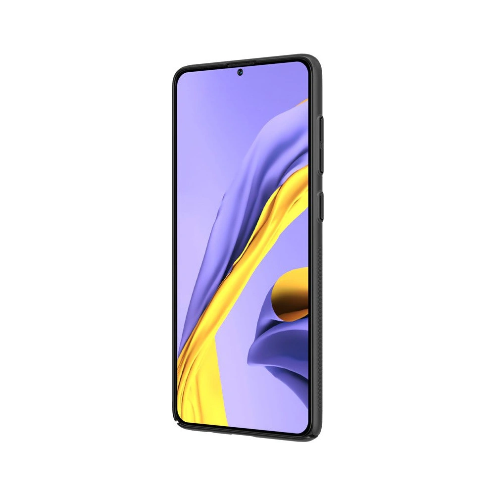 Hurtownia GSM - Etui Nillkin Super Frosted Shield Samsung Galaxy A71 Černé - NLK101BLK - {ean13} - Hurt