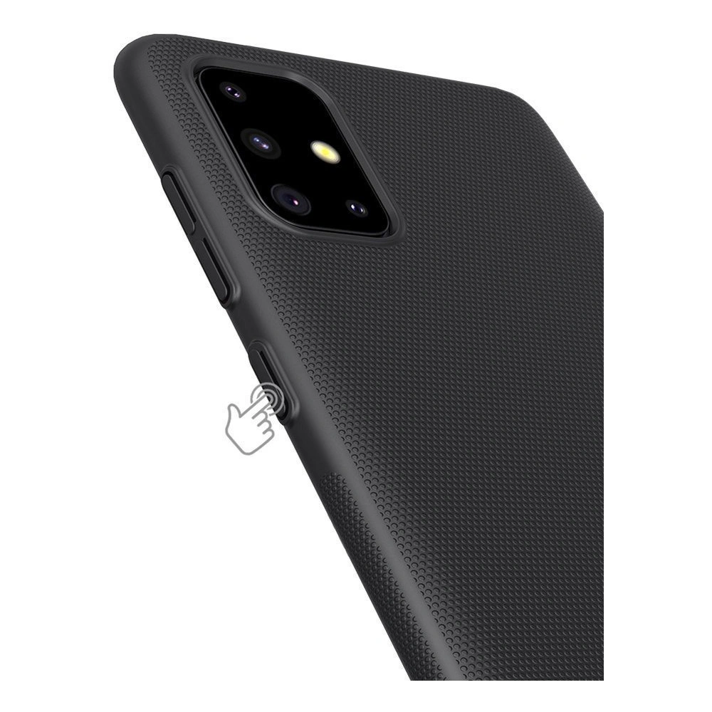 Hurtownia GSM - Etui Nillkin Super Frosted Shield Samsung Galaxy A71 Černé - NLK101BLK - {ean13} - Hurt