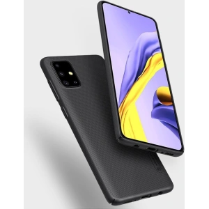 Hurtownia GSM - Etui Nillkin Super Frosted Shield Samsung Galaxy A71 Black - NLK101BLK - {ean13} - Hurt