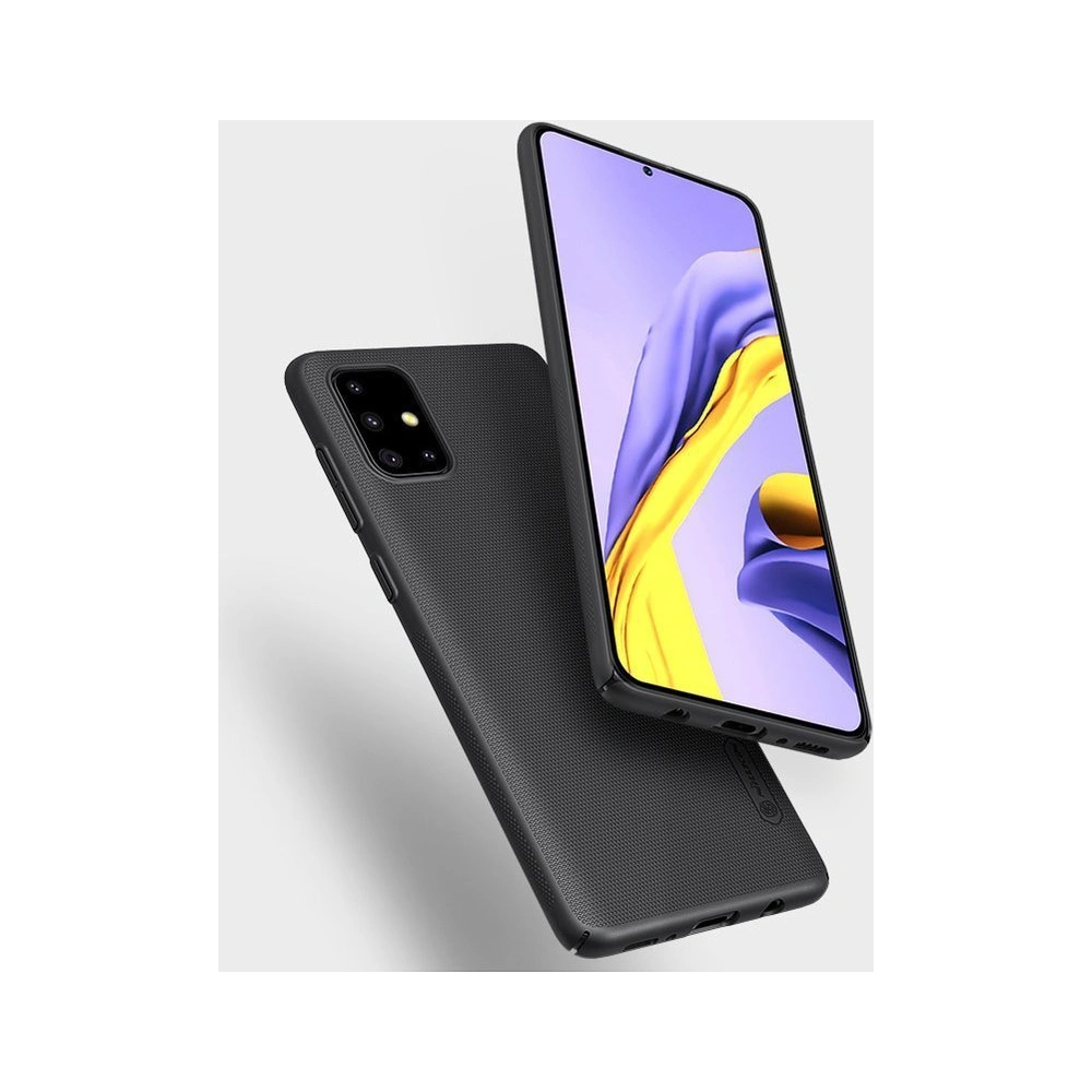 Hurtownia GSM - Etui Nillkin Super Frosted Shield Samsung Galaxy A71 Černé - NLK101BLK - {ean13} - Hurt