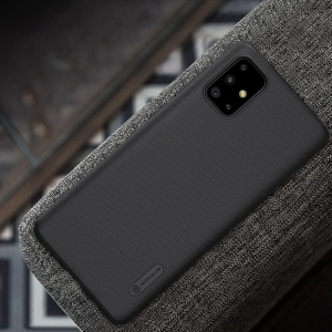 Hurtownia GSM - Etui Nillkin Super Frosted Shield Samsung Galaxy A71 Black - NLK101BLK - {ean13} - Hurt