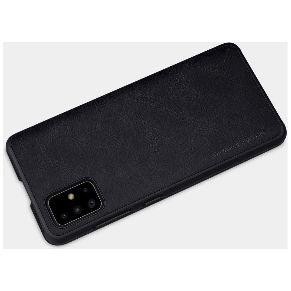 Hurtownia GSM - Etui Nillkin QIN Samsung Galaxy A71 černé - NLK096BLK - {ean13} - Hurt
