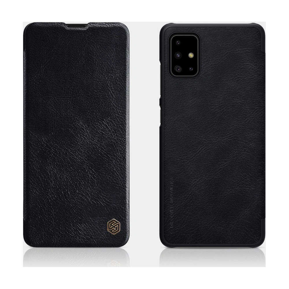 Hurtownia GSM - Etui Nillkin QIN Samsung Galaxy A71 černé - NLK096BLK - {ean13} - Hurt
