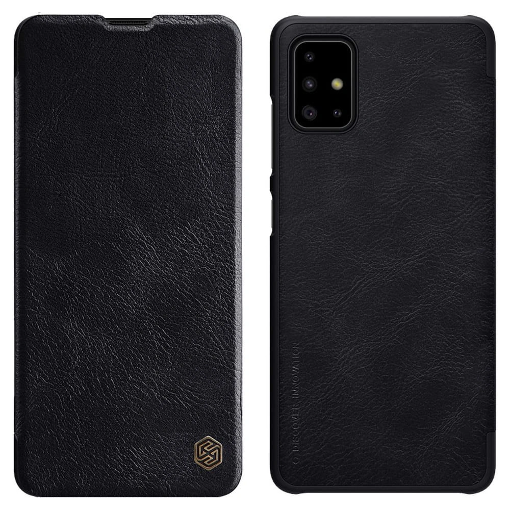 Hurtownia GSM - Etui Nillkin QIN Samsung Galaxy A51 Black - NLK095BLK - {ean13} - Hurt