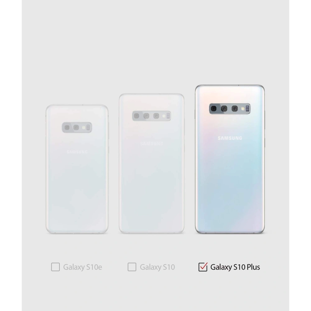 Hurtownia GSM - Etui Ringke Fusion-X Samsung Galaxy S10 Plus černé - RGK837BLK - {ean13} - Hurt