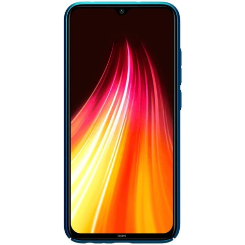 Etui Nillkin Super Frosted Shield Redmi Note 8 Peacook Blue