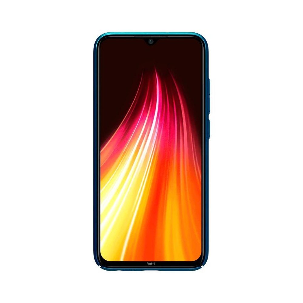 Hurtownia GSM - Etui Nillkin Super Frosted Shield Redmi Note 8 Peacook Blue - NLK082BLU - {ean13} - Hurt