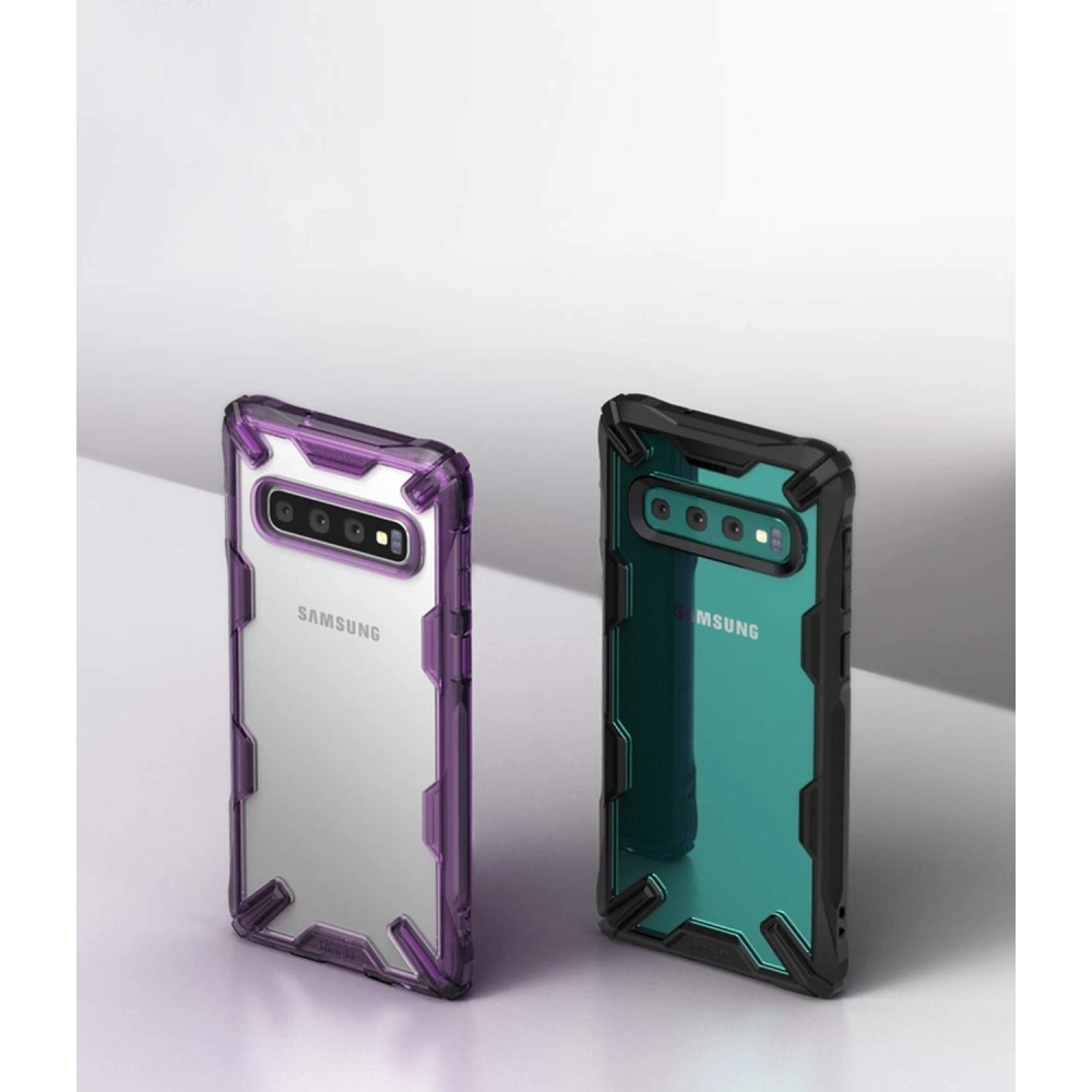 Hurtownia GSM - Etui Ringke Fusion-X Samsung Galaxy S10 Plus černé - RGK837BLK - {ean13} - Hurt