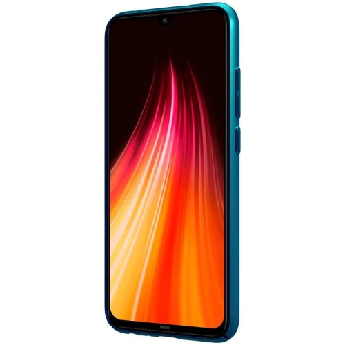 Etui Nillkin Super Frosted Shield Redmi Note 8 Peacook Blue